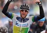 Matthew Goss precede Belletti, Ciolek (coperto) e Ferrari a Indicatore © Bettiniphoto