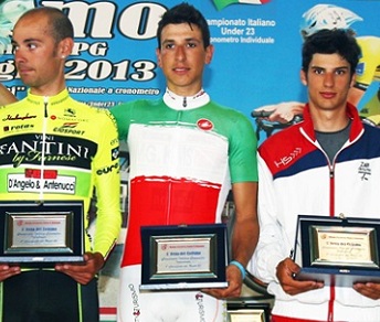 Davide Martinelli con la maglia tricolore - Foto Ciclonews.it - Rodella