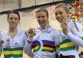 Quinto oro nell'Inseguimento per Sarah Hammer, sul podio anche Cure ed Edmondson © Usa Cycling