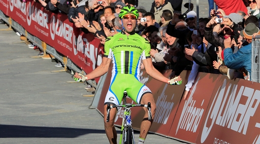 Moreno Moser, splendido vincitore della Strade Bianche © Bettiniphoto