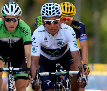 Nairo Quintana cerca una tappa e sogna un posto sul podio © movistarteam.com