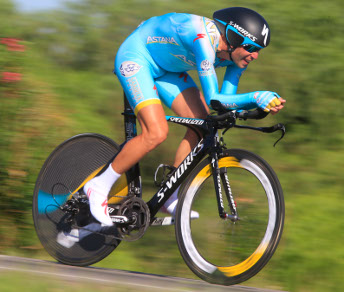 Nella crono del Tour de San Luis Vincenzo Nibali chiude al 4° posto e dà 43 secondi ad Alberto Contador © Bettiniphoto