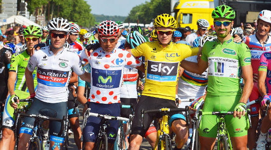 Le maglie del Tour de France 2013 © Bettiniphoto