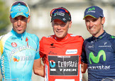 Nibali, Horner e Valverde sul podio finale della Vuelta a España 2013 © Bettiniphoto