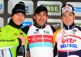 Il podio della 97a Ronde Van Vlaanderen © Bettiniphoto