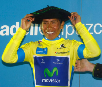 Il colombiano Nairo Quintana può esultare per la conquista del Giro dei Paesi Baschi © movistarteam.com