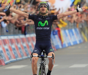 Per Giovanni Visconti a Vicenza seconda vittoria di tappa al Giro 2013 © Bettiniphoto