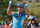 Al Santuario de San Miguel de Aralar vittoria di Fabio Aru © Bettiniphoto