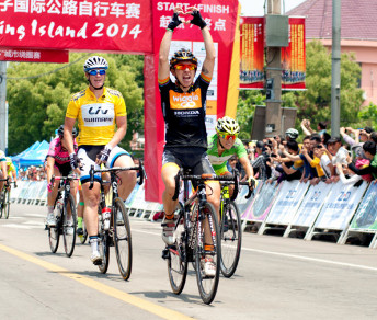 Giorgia Bronzini vince l'ultima tappa del Tour of Chongming Island © teamgiantshimano.com