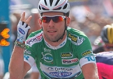 Mark Cavendish vince la terza, Maxi Richeze non riesce neanche a uscirgli di ruota © Bettiniphoto