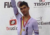 Fernando Gaviria, giovanissimo vincitore dell'Omnium © Twitter UCI