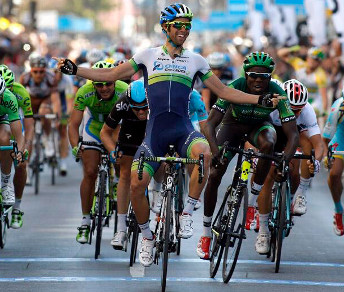 Michael Matthews vince a Vitoria, nella terza tappa del Giro dei Paesi Baschi © greenedgecycling.com