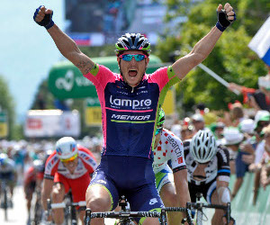 Sacha Modolo batte Peter Sagan al Tour de Suisse © Bettiniphoto