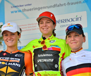 Stevens, Armitstead e Brennauer sul podio del Thüringen Rundfahrt © thueringenrundfahrt-frauen.de