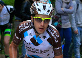 Domenico Pozzovivo in azione sulle rampe verso Sestola © Bettiniphoto