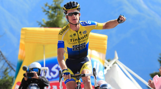 Sullo Zoncolan arriva la seconda vittoria in questo Giro per Michael Rogers © Bettiniphoto