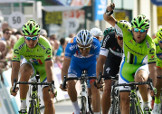 A Zottegem esulta Gatto ma il vincitore è Sagan © Bettiniphoto