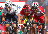 Valverde, Contador e Rodríguez si marcano © Bettiniphoto