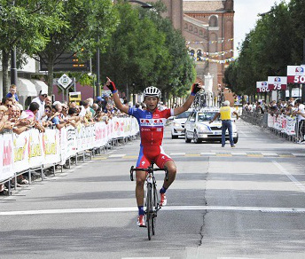 Klemen Stimulak vince il Giro del Medio Brenta © ciclismopavese.it