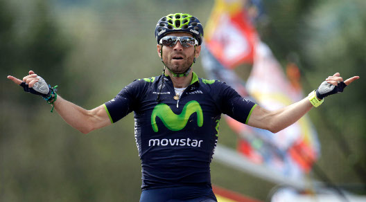 Alejandro Valverde vince la seconda Freccia Vallone della carriera © Bettiniphoto