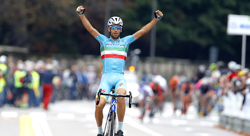 Per Vincenzo Nibali vittoria netta alla Tre Valli Varesine © Bettiniphoto