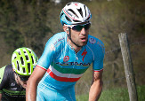 Vincenzo Nibali all'attacco nell'Amstel Gold Race © Bettiniphoto