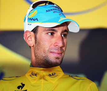Vincenzo Nibali in corsa per la seconda maglia gialla consecutiva © sport.sky.it