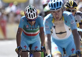 Nibali taglia il traguardo a testa bassa: il sogno doppietta è svanito © Bettiniphoto