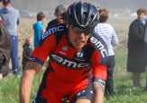 Daniel Oss sfortunato nella Parigi-Roubaix © Bettiniphoto