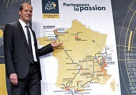 Christian Prudhomme presenta il Tour de France 2016 © Bettiniphoto