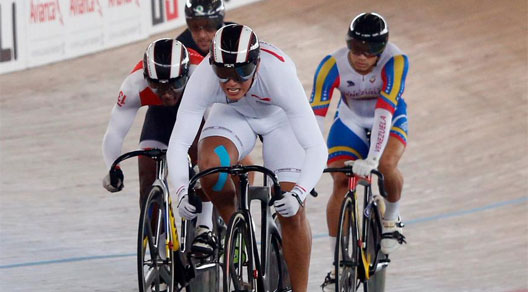 Fabian Puerta, protagonista della due giorni di Coppa del Mondo a Cali © Senaldeportes.tv