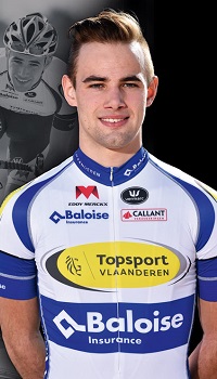 Victor Campenaerts, portacolori della Topsport