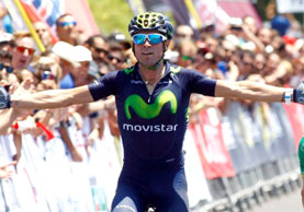 Valverde esulta per il nuovo titolo spagnolo © Bettiniphoto