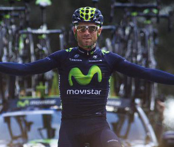 Alejandro Valverde in trionfo al Trofeo Serra de Tramuntana, vincitore su Wellens e König © Twitter