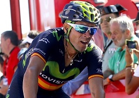 L'arrivo in curva di Vejer de la Frontera con Valverde davanti a Sagan © Bettiniphoto