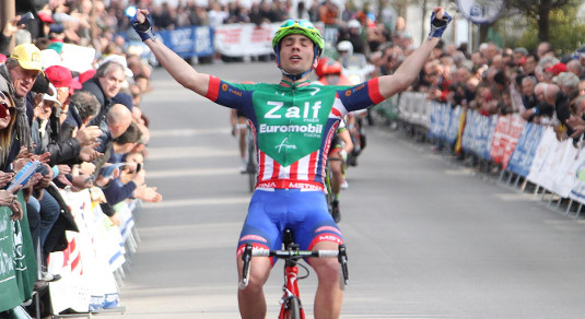Assolo vincente per Andrea Vendrame al Giro del Belvedere © Ufficio Stampa Zalf Euromobil Desirée Fior