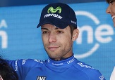 Giovanni Visconti in maglia azzurra di leader dei gpm @ Bettiniphoto
