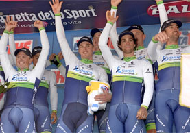 La Orica GreenEDGE al Giro d'Italia 2015 @ RoadCyclingUK.com