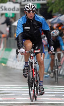 L'arrivo di Dario Cataldo - Foto Bettini