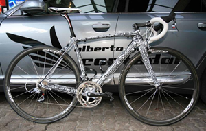 La speciale bici di Contador per le ultime tappe del Tour