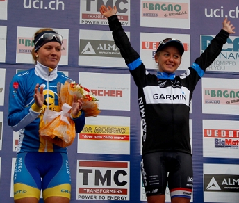 Emma Johansson ed Emma Pooley, vincitrici delle due semitappe della terza frazione del Bira © Bettiniphoto