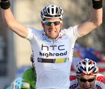 Matthew Goss, vincitore della terza tappa della Parigi-Nizza © Bettiniphoto