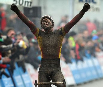 Sven Nys a Baal nella liberatoria vittoria in GvA © Bettiniphoto