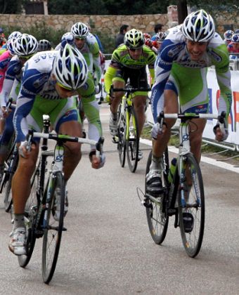 Peter Sagan e Daniel Oss, coppia d'attacco della Liquigas-Cannondale © Bettiniphoto