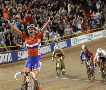 La gioia di Marianne Vos e del pubblico di casa - Foto Daylife.com © Reuters