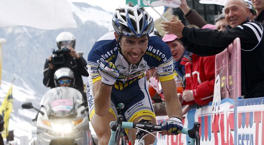 Thomas De Gendt, autore di una straordinaria impresa sullo Stelvio © Bettiniphoto