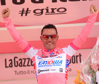Ad Assisi Joaquim Rodríguez vince e veste la maglia rosa. Non sarà facile togliergliela © Bettiniphoto