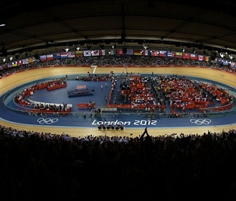 Una vista del Velodromo olimpico di Londra © www.london2012.com