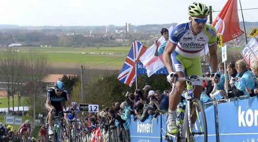 Peter Sagan in azione nel Giro delle Fiandre © Bettiniphoto