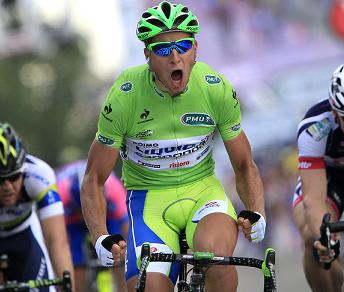 Terza vittoria su sei tappe al Tour per Peter Sagan © Bettiniphoto